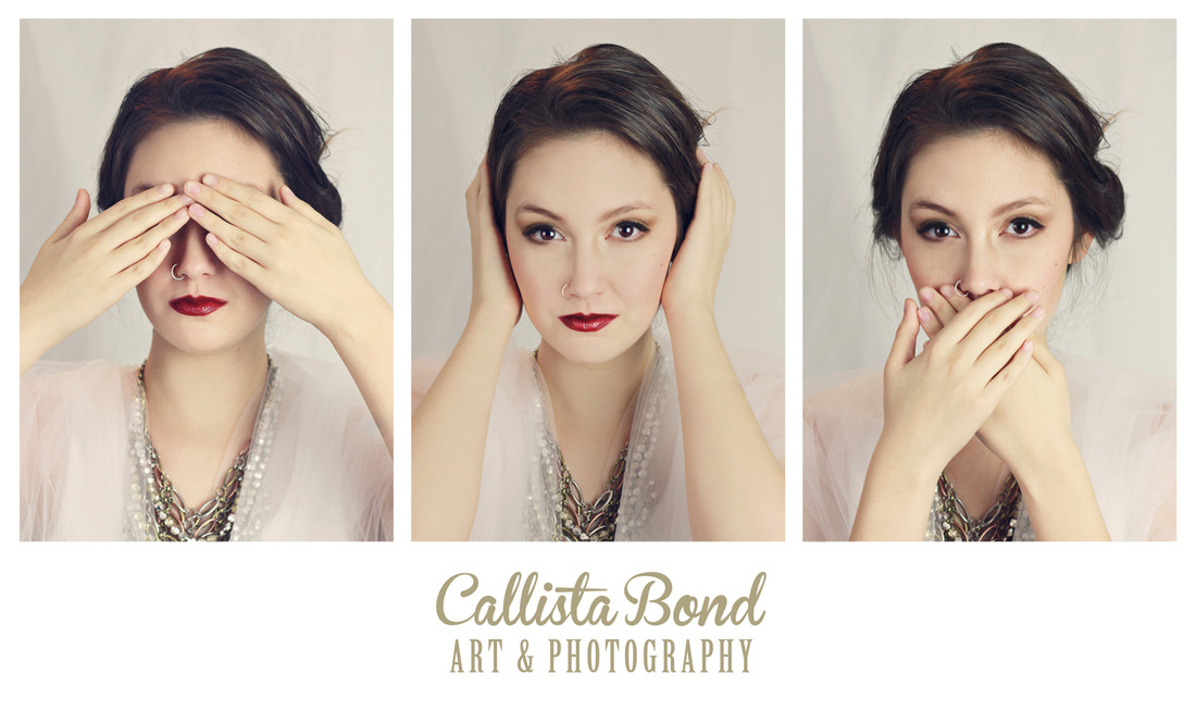 Callista Bond Art & Photography - See, Hear, Speak No Evil